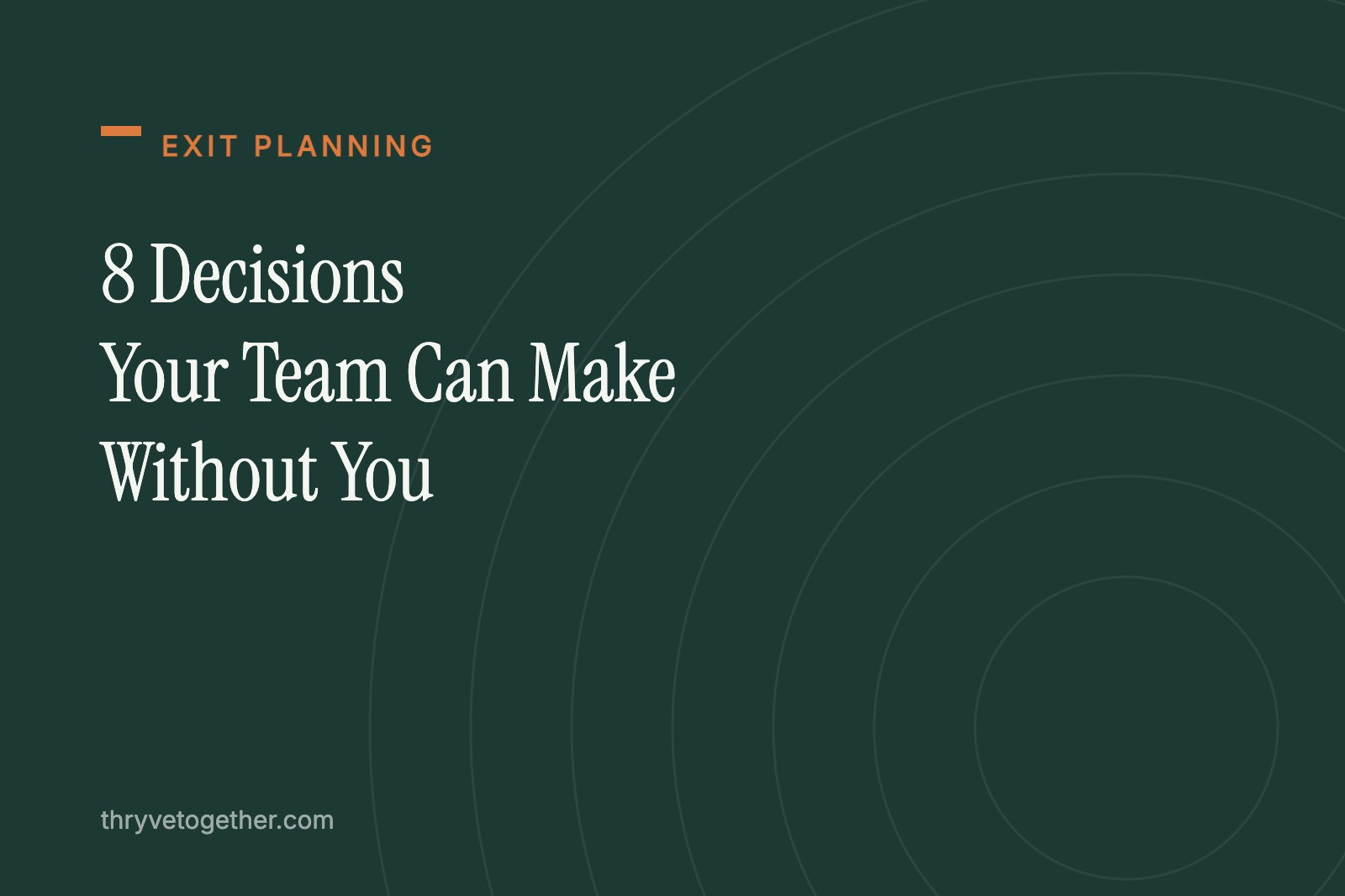 Eight recurring business decisions and the finance report each one needs before it can move off the owner's desk