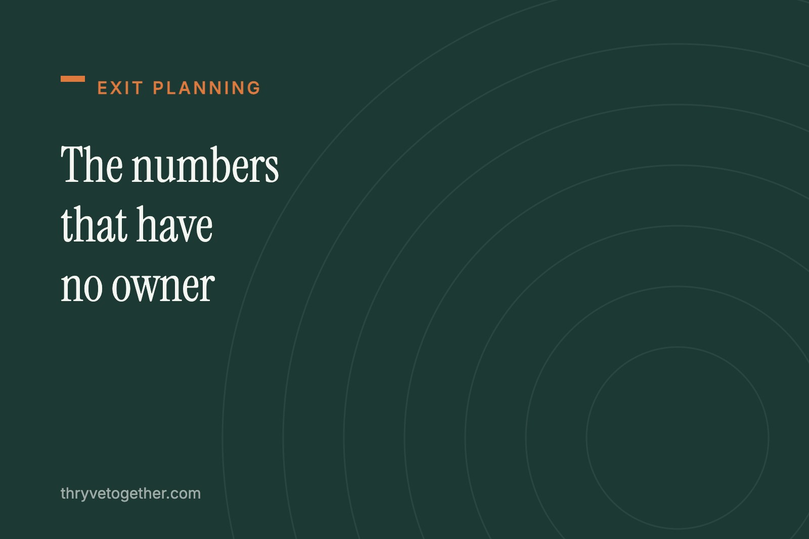The numbers that have no owner in a sale